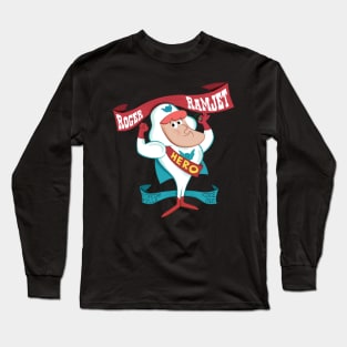 Roger Ramjet - hero of our nation Long Sleeve T-Shirt